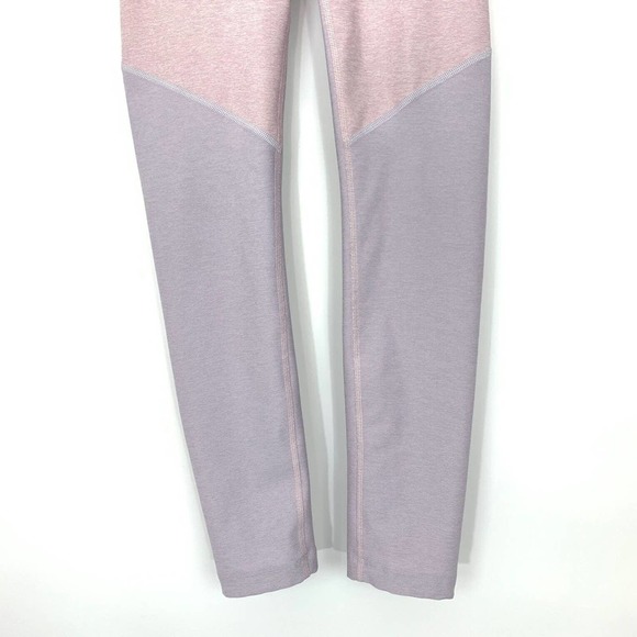 Outdoor Voices Womens Size Small 7/8 Length Tri-Tone Leggings Pastel Pink Purple - Picture 3 of 8